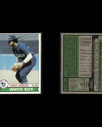 Chicago White Sox 1979 Topps Baseball 48-Card Lot Topps VG