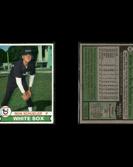 Chicago White Sox 1979 Topps Baseball 48-Card Lot Topps VG