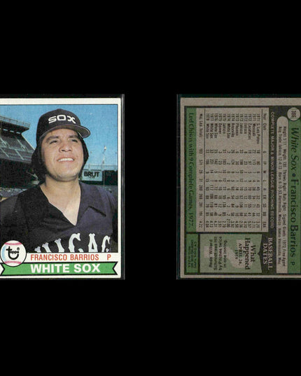 Chicago White Sox 1979 Topps Baseball 48-Card Lot Topps VG