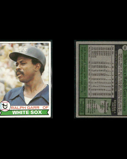 Chicago White Sox 1979 Topps Baseball 48-Card Lot Topps VG