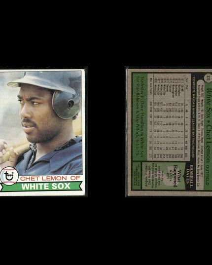 Chicago White Sox 1979 Topps Baseball 48-Card Lot Topps VG