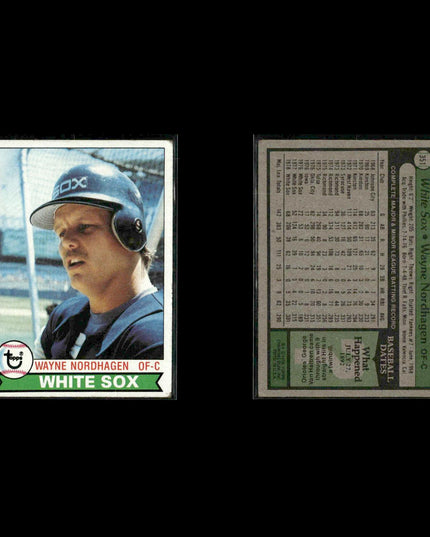 Chicago White Sox 1979 Topps Baseball 48-Card Lot Topps VG