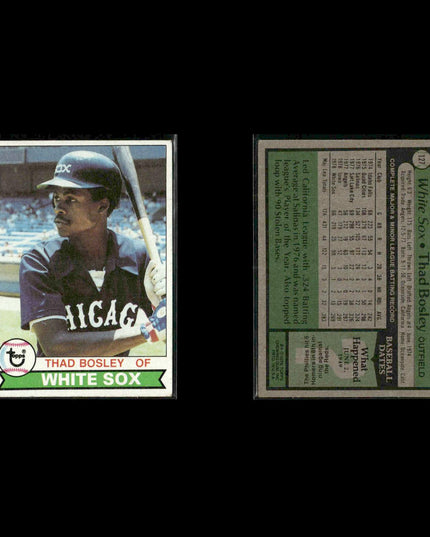 Chicago White Sox 1979 Topps Baseball 48-Card Lot Topps VG