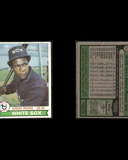 Chicago White Sox 1979 Topps Baseball 48-Card Lot Topps VG