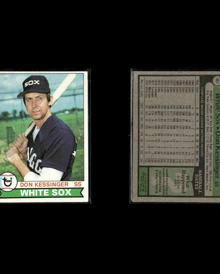 Chicago White Sox 1979 Topps Baseball 48-Card Lot Topps VG