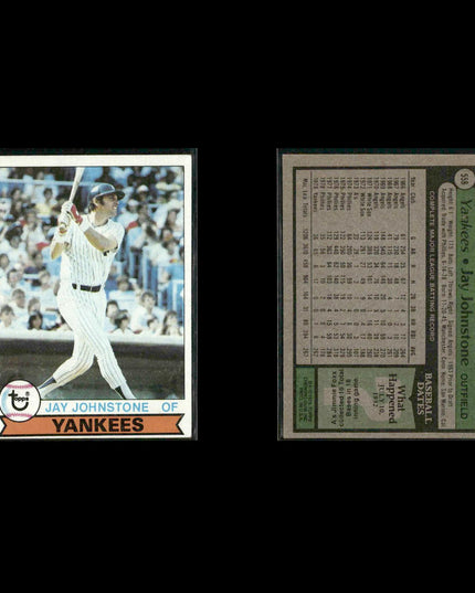 New York Yankees 1979 Topps Baseball 31-Card Lot Topps VG
