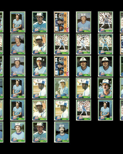 Toronto Blue Jays 1981 Topps Baseball 39-Card Lot Topps VG