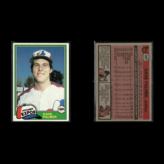 Montreal Expos 1981 Topps Baseball 46-Card Lot Topps VG