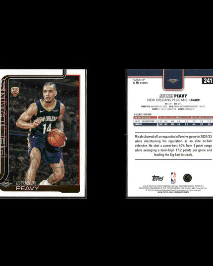 2025 Topps Basketball Rookie Lot (27) Base RCs NBA Cooper Flagg