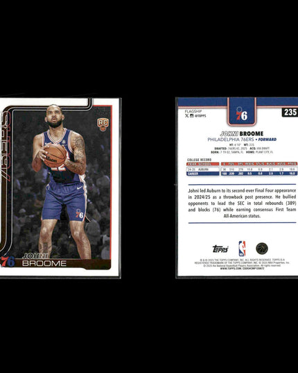 2025 Topps Basketball Rookie Lot (27) Base RCs NBA Cooper Flagg