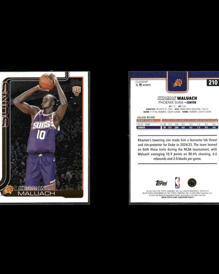 2025 Topps Basketball Rookie Lot (27) Base RCs NBA Cooper Flagg