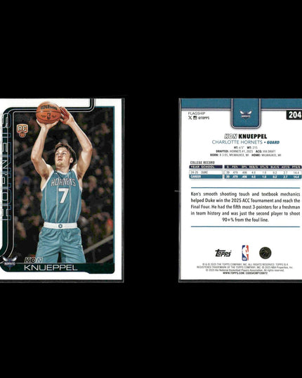 2025 Topps Basketball Rookie Lot (27) Base RCs NBA Cooper Flagg