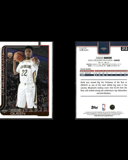 2025 Topps Basketball Rookie Lot (27) Base RCs NBA Cooper Flagg