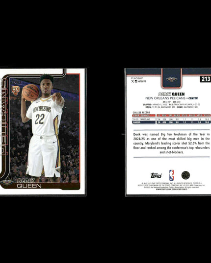 2025 Topps Basketball Rookie Lot (27) Base RCs NBA Cooper Flagg