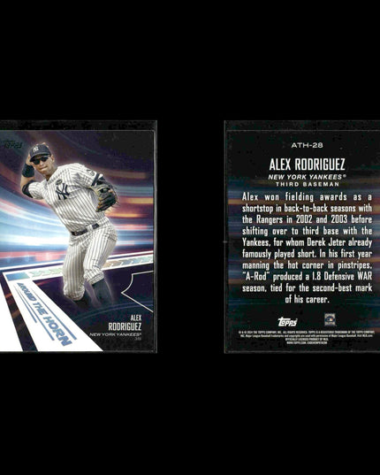 Alex Rodriguez Seattle Mariners Baseball 11-Card Lot Topps EX