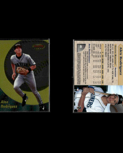 Alex Rodriguez Seattle Mariners Baseball 11-Card Lot Topps EX