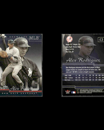 Alex Rodriguez Seattle Mariners Baseball 11-Card Lot Topps EX