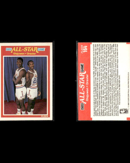 Clyde Drexler Portland Trail Blazers Basketball 12-Card Lot NBA Hoops EX