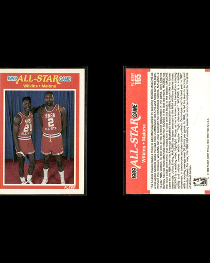 Dominique Wilkins Atlanta Hawks Basketball 10-Card Lot NBA Hoops EX
