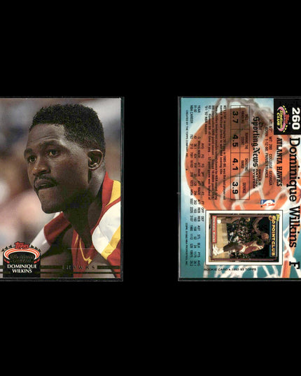 Dominique Wilkins Atlanta Hawks Basketball 10-Card Lot NBA Hoops EX