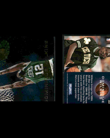 Dominique Wilkins Atlanta Hawks Basketball 10-Card Lot NBA Hoops EX