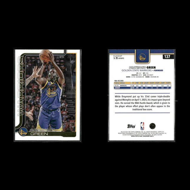Draymond Green Golden State Warriors Basketball 4-Card Lot Panini EX