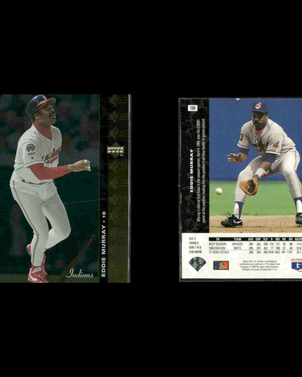 Eddie Murray Baltimore Orioles Baseball 8-Card Lot Topps EX