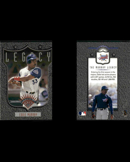 Eddie Murray Baltimore Orioles Baseball 8-Card Lot Topps EX
