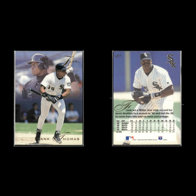 Frank Thomas White Sox Card Lot (13) Topps Donruss UD HOF Assorted