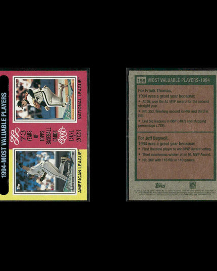 Frank Thomas White Sox Card Lot (13) Topps Donruss UD HOF Assorted