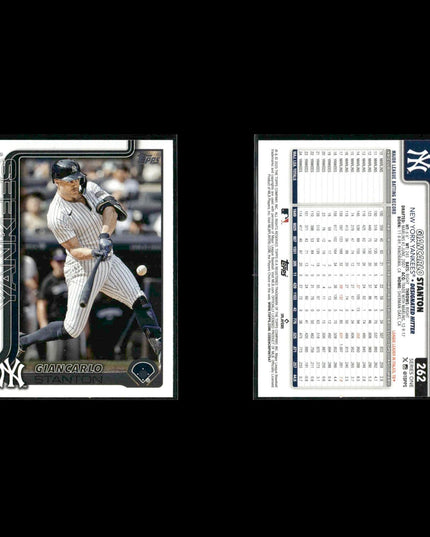 Giancarlo Stanton Miami Marlins Baseball 8-Card Lot Topps EX