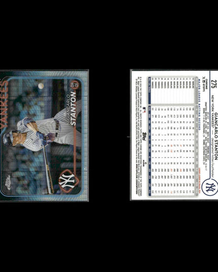 Giancarlo Stanton Miami Marlins Baseball 8-Card Lot Topps EX