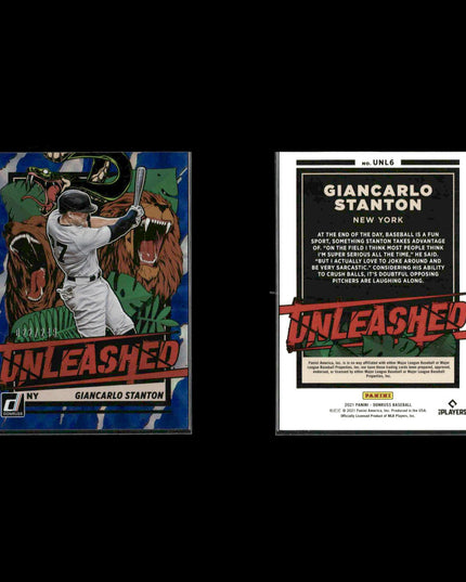 Giancarlo Stanton Miami Marlins Baseball 8-Card Lot Topps EX