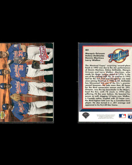 Larry Walker Colorado Rockies Baseball 12-Card Lot Topps EX