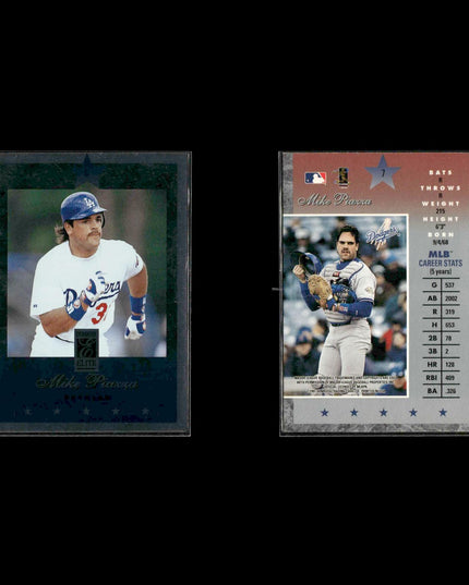 Mike Piazza Los Angeles Dodgers Baseball 12-Card Lot Topps EX