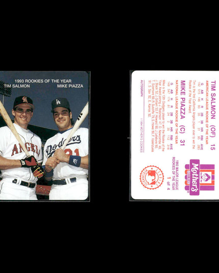 Mike Piazza Los Angeles Dodgers Baseball 12-Card Lot Topps EX