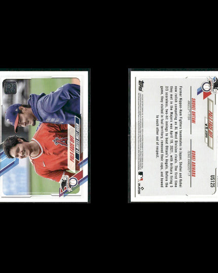 Shohei Ohtani Los Angeles Angels Baseball 8-Card Lot Topps EX