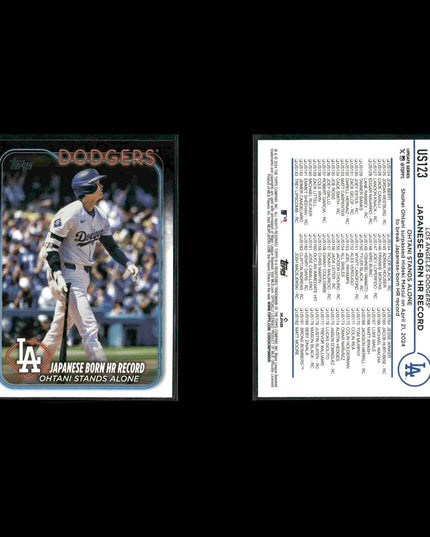 Shohei Ohtani Los Angeles Angels Baseball 8-Card Lot Topps EX
