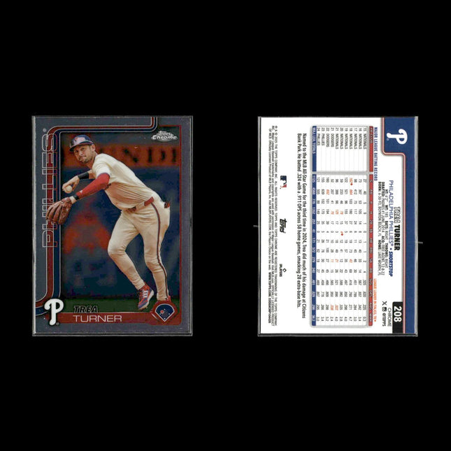 Trea Turner Washington Nationals Baseball 6-Card Lot Topps EX