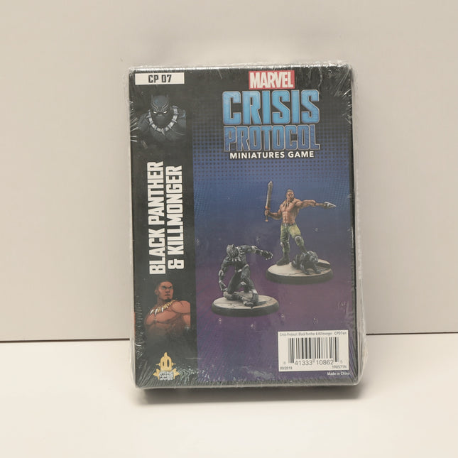 Marvel Crisis Protocol: Black Panther & Killmonger CP07 Miniatures Pack (Sealed)