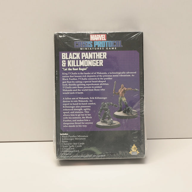 Marvel Crisis Protocol: Black Panther & Killmonger CP07 Miniatures Pack (Sealed)