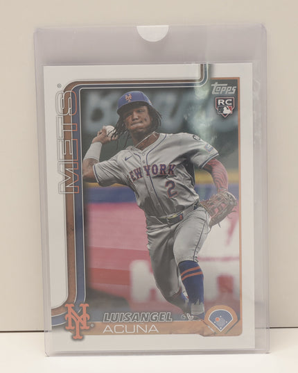 2025 Topps Flagship #OTC-6 Luisangel Acuna Costco Exclusive Oversized SP Mets