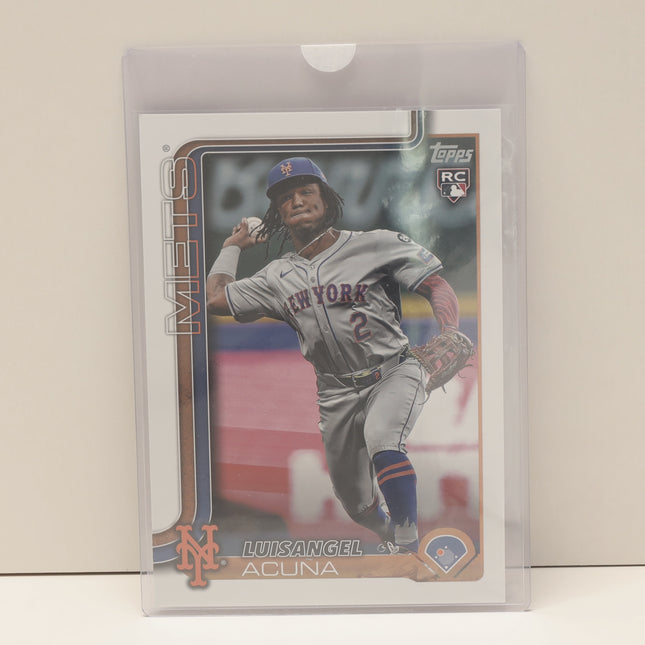2025 Topps Flagship #OTC-6 Luisangel Acuna Costco Exclusive Oversized SP Mets