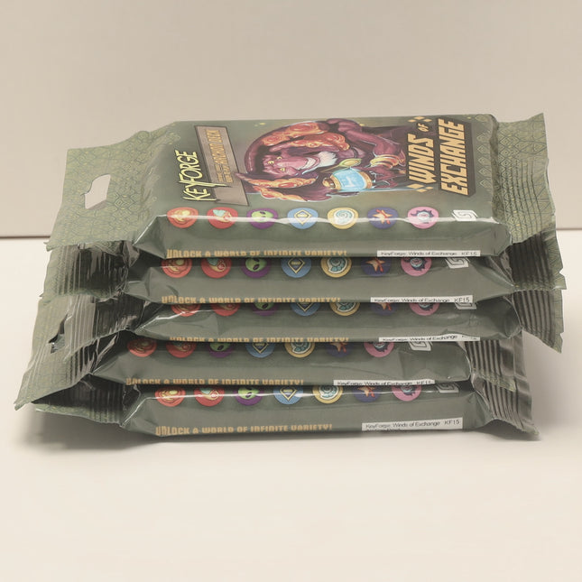 KeyForge Winds of Exchange Archon Decks – Lot of 5 Sealed Unique Decks