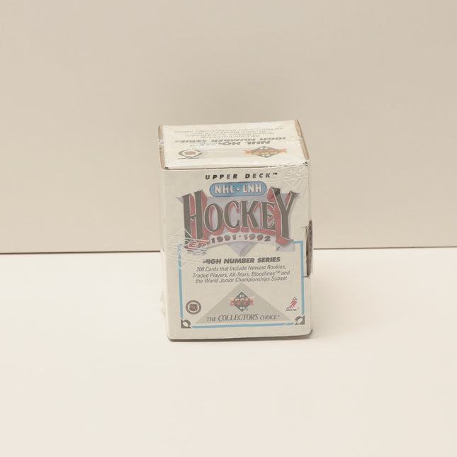 1991-92 Upper Deck NHL Hockey HIGH NUMBER SERIES Factory Sealed Box