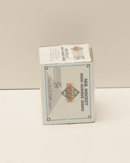 1991-92 Upper Deck NHL Hockey HIGH NUMBER SERIES Factory Sealed Box
