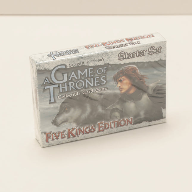 A Game of Thrones CCG Five Kings Edition Starter Set SEALED 2007 Fantasy Flight
