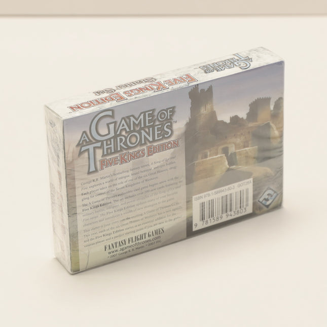 A Game of Thrones CCG Five Kings Edition Starter Set SEALED 2007 Fantasy Flight