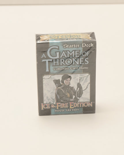 A Game of Thrones CCG Ice & Fire Edition Starter Deck Lot of 5 – All Houses SEALED