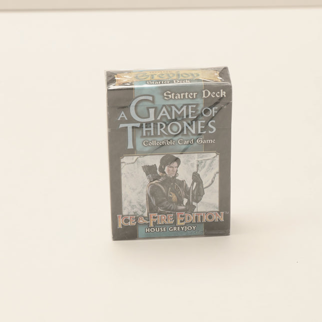 A Game of Thrones CCG Ice & Fire Edition Starter Deck Lot of 5 – All Houses SEALED
